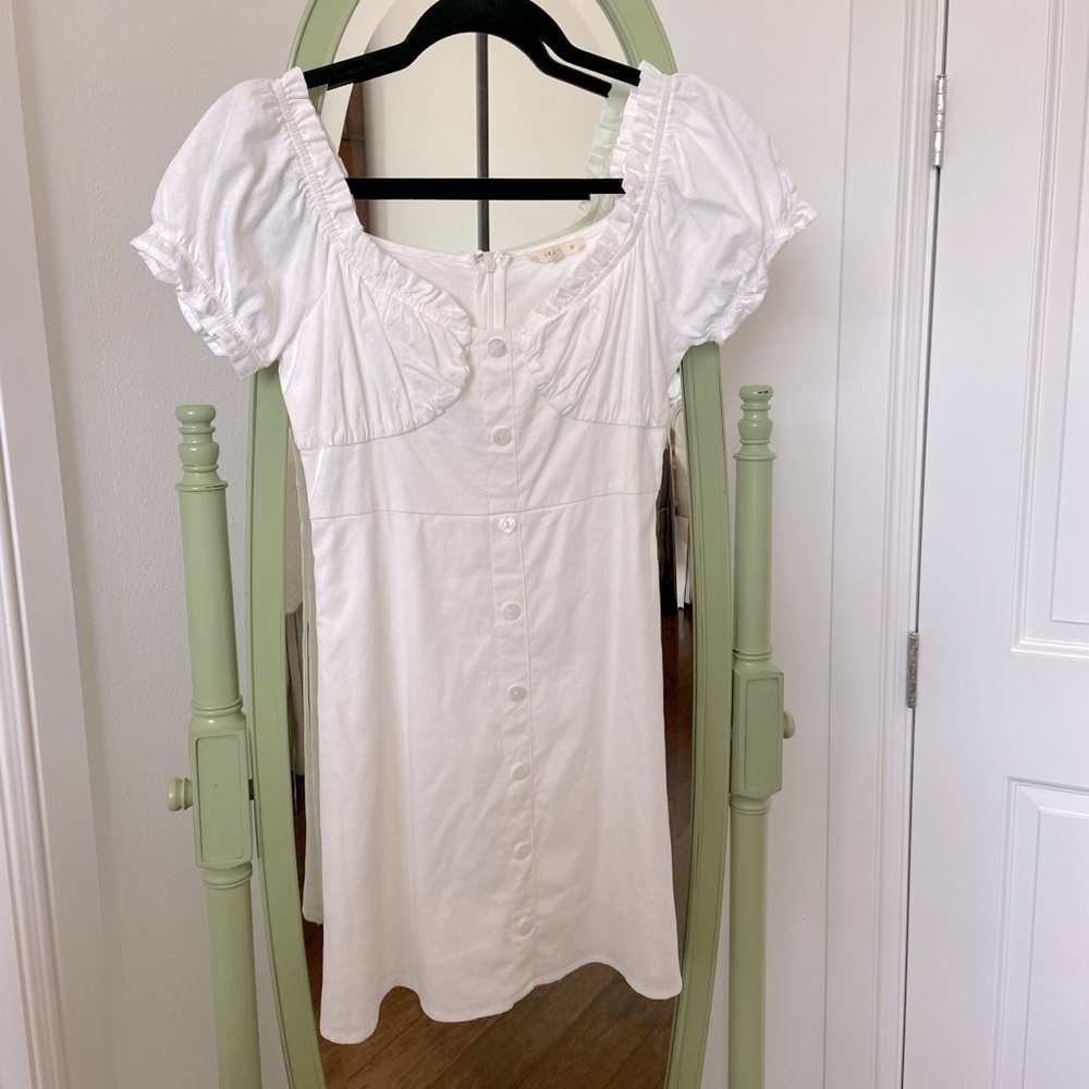White Mini Dress